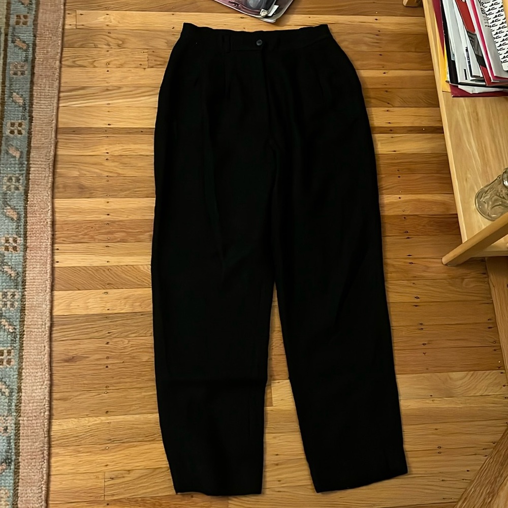 Beautiful vintage 100% silk trousers